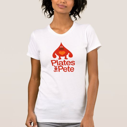 Der Teller der Frauen für Peter-T - Shirt (Vorderseite)