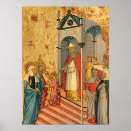 Der Tempel - Andrea di Bartolo Kunstposter Poster