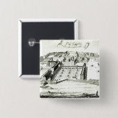 Der Tempel Button (Vorne & Hinten)