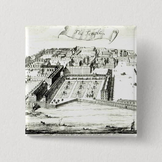 Der Tempel Button (Vorderseite)