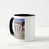 Der Tempel der Schätze der Athenians Tasse (Vorderseite Links)