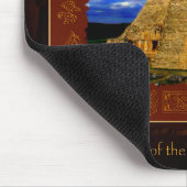 Der Tempel des Magician Maya-Geschenks Mousepad (Ecke)
