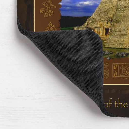 Der Tempel des Magician Maya-Geschenks Mousepad (Ecke)