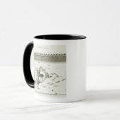 Der Tempel des Mekkas (Stich) Tasse (Vorderseite Links)