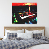 Der Tempel in der WIlderness Leinwanddruck (Insitu (Schlafzimmer))