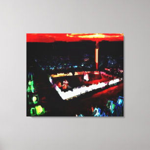 Der Tempel in der WIlderness Leinwanddruck