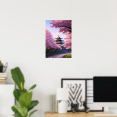 Der Tempel ist umwerfend Poster (Heimbüro)