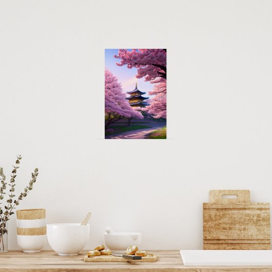 Der Tempel ist umwerfend Poster (Küche)