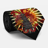 Der Tempel-Krawatte des Drachen Krawatte (Gerollt)