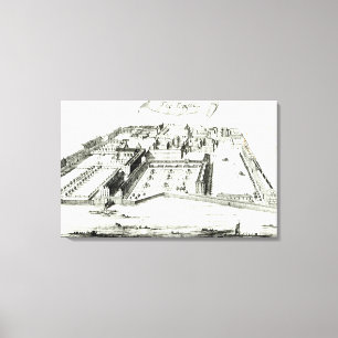 Der Tempel Leinwanddruck