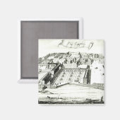 Der Tempel Magnet (Vorderseite/Rückseite)