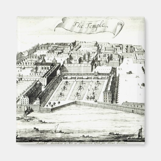 Der Tempel Magnet (Vorne)