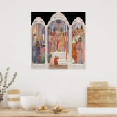 Der Tempel - Paolo di Giovanni Fei Kunstposter Poster (Küche)