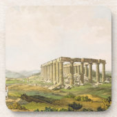 Der Tempel von Apollo Epicurius, überziehen 25 vom Getränkeuntersetzer (Vorderseite)