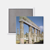 Der Tempel von Apollo Magnet (Vorderseite/Rückseite)