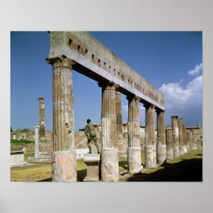 Der Tempel von Apollo Poster
