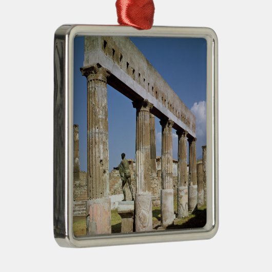 Der Tempel von Apollo Silbernes Ornament (Rechts)