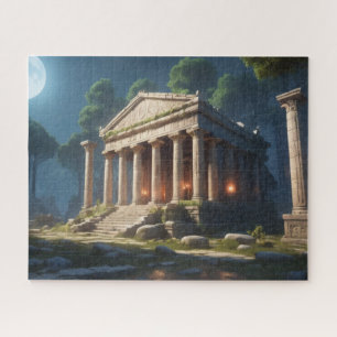 Der Tempel von Artemis in Ephesus, wie von Ai gese Puzzle