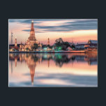 Der Tempel von Dawn Postkarte<br><div class="desc">Wat Arun Temple in Bangkok</div>