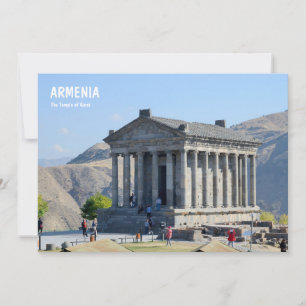 Der Tempel von Garni in Armenien