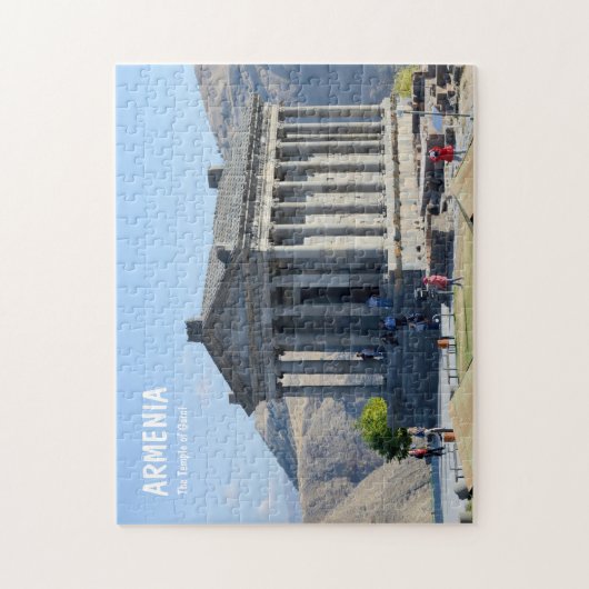 Der Tempel von Garni in Armenien Puzzle (Vertikal)