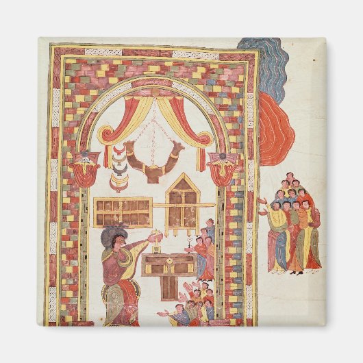 Der Tempel von Jerusalem aus der "Bibel" Magnet (Vorne)