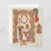 Der Tempel von Jerusalem aus der "Bibel" Postkarte (Vorne/Hinten)