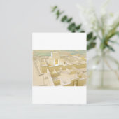 Der Tempel von Jerusalem Postkarte (Stehend Vorderseite)