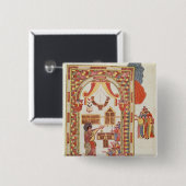 Der Tempel von Jerusalem von der "Bibel Button (Vorne & Hinten)