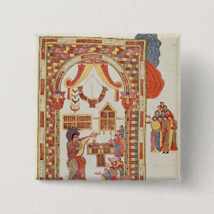 Der Tempel von Jerusalem von der "Bibel Button