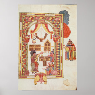 Der Tempel von Jerusalem von der "Bibel Poster