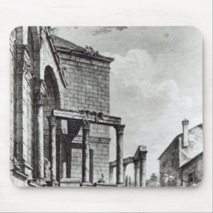 Der Tempel von Jupiter im Palast von Mousepad