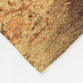 Der Tempel von Karnak in Ägypten Fleecedecke (Ecke)