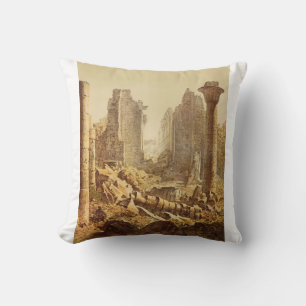 Der Tempel von Karnak in Ägypten Kissen