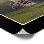 Der Tempel von Paris Poster (Ecke)