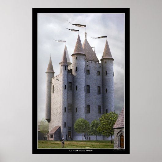 Der Tempel von Paris Poster (Vorne)