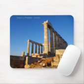 Der Tempel von Poseidon in Sounio Mousepad (Mit Mouse)