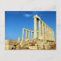 Der Tempel von Poseidon in Sounio