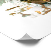 Der Tempel von Saint Sava Belgrad Srbija Poster (Ecke)