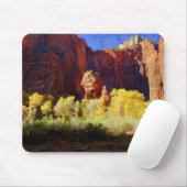 Der Tempel von Sinawava, Zion, Mousepad (Mit Mouse)