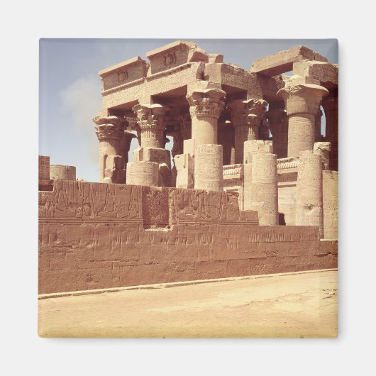 Der Tempel von Sobek und Haroeris Magnet (Vorne)