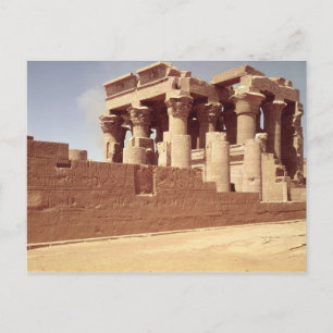Der Tempel von Sobek und Haroeris Postkarte