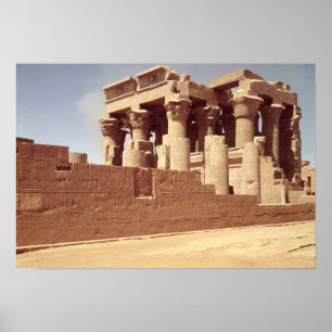 Der Tempel von Sobek und von Haroeris Poster