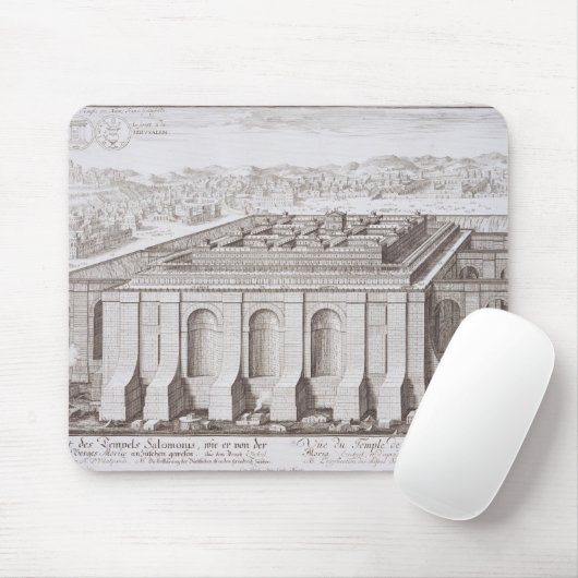 Der Tempel von Solomon, Jerusalem, von 'Entwurf Mousepad (Mit Mouse)