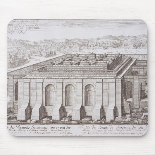Der Tempel von Solomon, Jerusalem, von 'Entwurf Mousepad (Vorne)