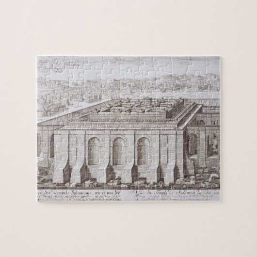 Der Tempel von Solomon, Jerusalem, von 'Entwurf Puzzle (Horizontal)