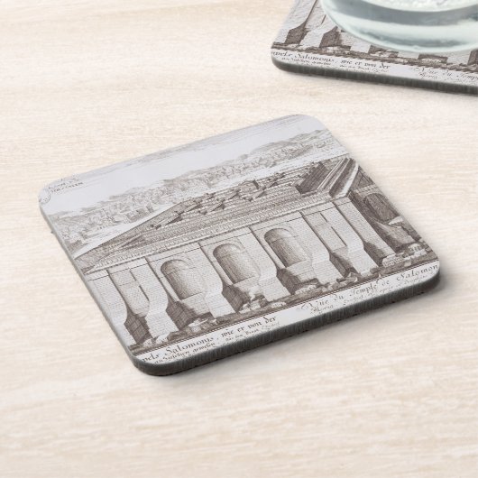 Der Tempel von Solomon, Jerusalem, von 'Entwurf Untersetzer (Linke Seite)