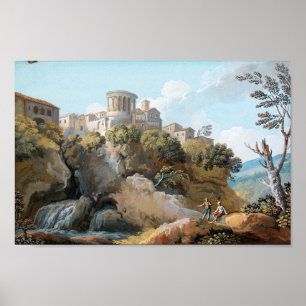 Der Tempel von Vesta   Giovanni Battista Busiri Poster