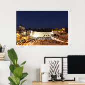 Der Tempelberg in Jerusalem, Israel Poster (Heimbüro)