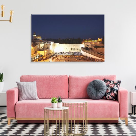 Der Tempelberg in Jerusalem Leinwanddruck (Insitu (Wohnzimmer))